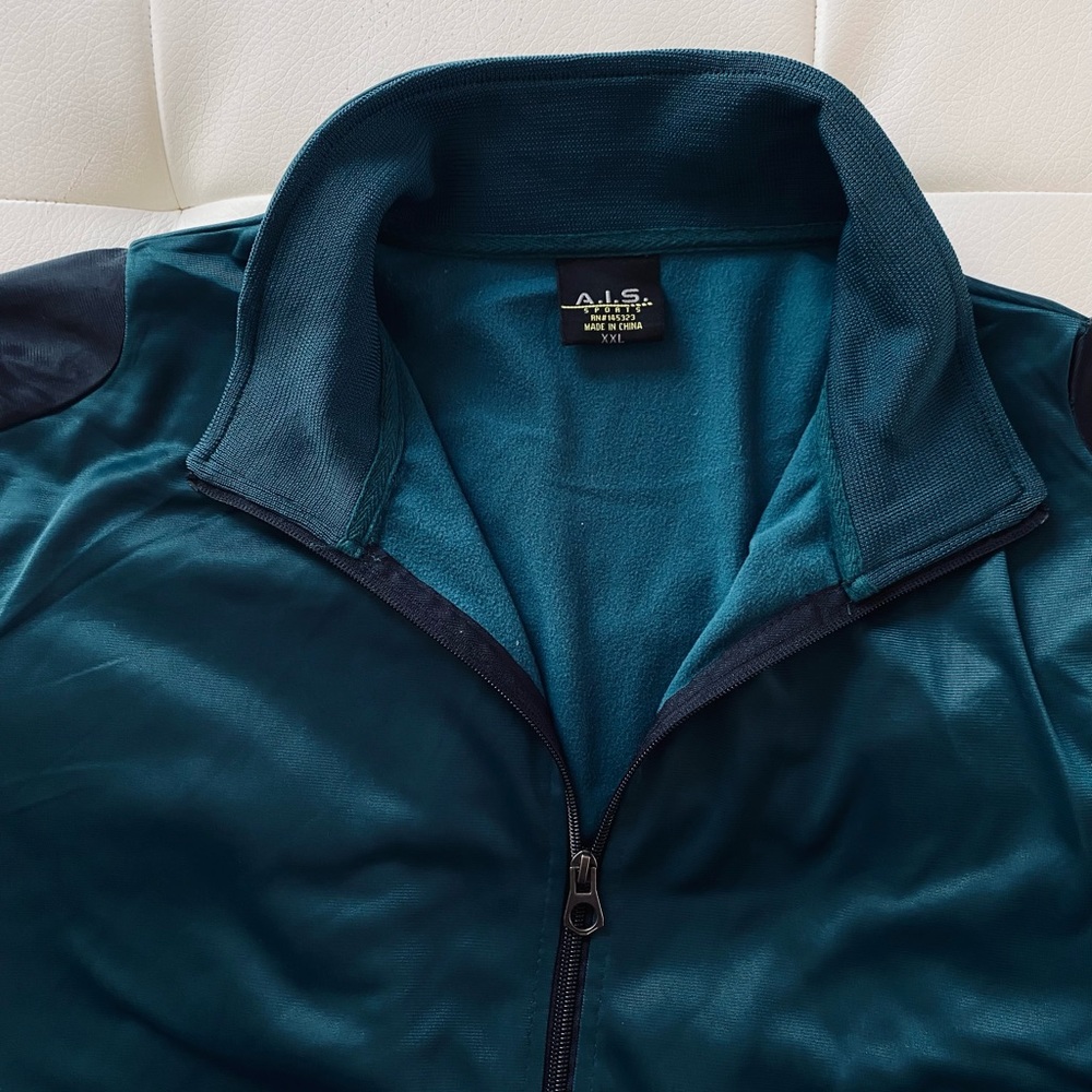 A.I.S. SPORTS SATIN JACKET Size XXL
